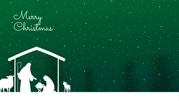 Free Religious Christmas Background Template to Edit Online