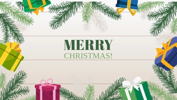 Free Flat Lay Christmas Background Template to Edit Online