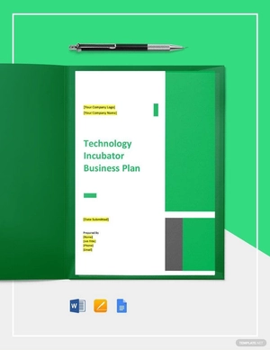 Technology Incubator Business Plan Template Technology Incubator Business Plan Template