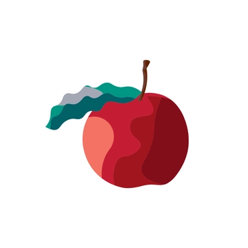 Free Watercolor Apple Clipart to Edit Online