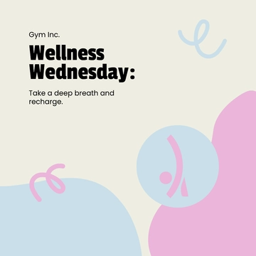 Free Wellness Wednesday Template to Edit Online
