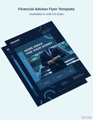 Financial Advisor Flyer Template
