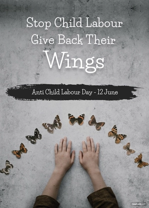 World Day Against Child Labour Invitation Template