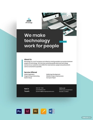 Modern IT Flyer Template