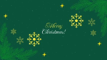Free Dark Green Christmas Background Template to Edit Online