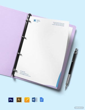 Modern IT Stationery Template