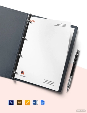 IT Company Stationery Template