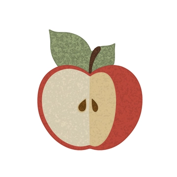 Free Retro Apple Clipart to Edit Online