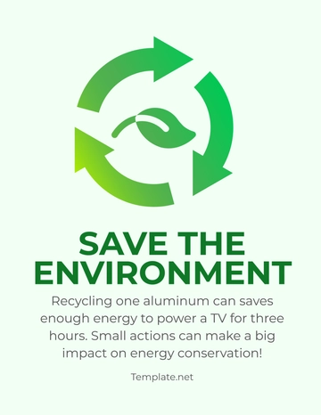 Free Environmental Factoid Template to Edit Online