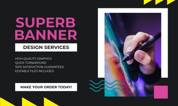 Free Fiverr Banner Design Template to Edit Online