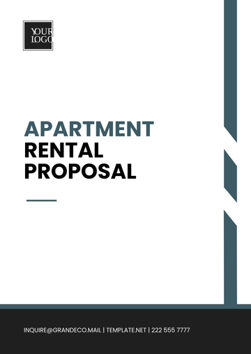 Free Apartment Rental Proposal Template to Edit Online
