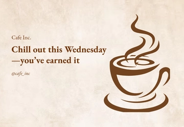 Free Chill Out Wednesday Template to Edit Online