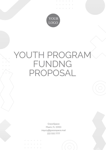 Free Youth Program Funding Proposal Template to Edit Online
