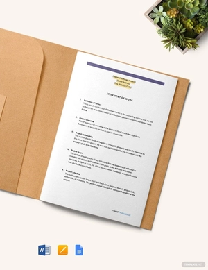 Basic IT Scope of Work Template
