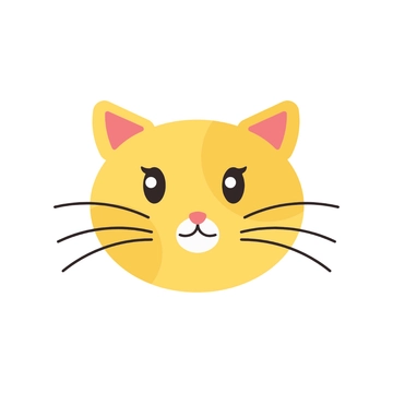 Free Cat Face Clipart to Edit Online