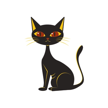 Free Halloween Cat Clipart to Edit Online