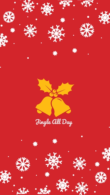 Free Christmas IPhone Wallpaper Template to Edit Online