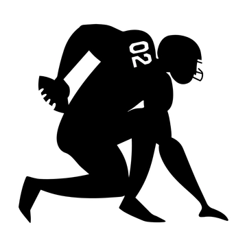Free Black Football Clipart to Edit Online