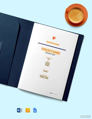 Blank Software Plan Template