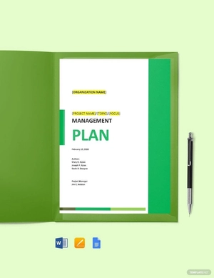 Risk Management Plan Form Template
