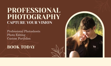 Free Aesthetic Fiverr Photography Gig Template to Edit Online