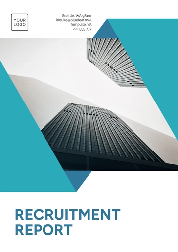 Free Recruitment Report Template to Edit Online