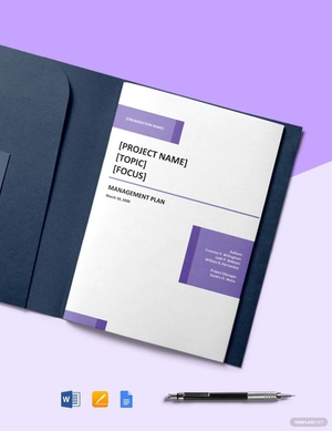Scope Management Plan Template