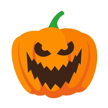 Free Scary Pumpkin Clipart to Edit Online
