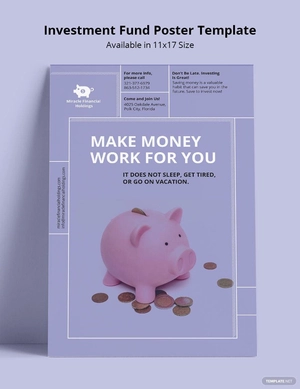 Investment Fund Poster Template