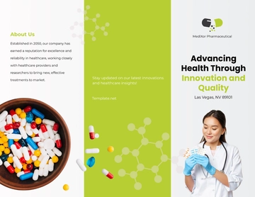 Free Pharmaceutical Brochure Template to Edit Online