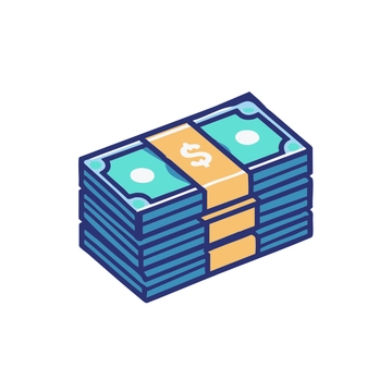 Free Stack of Money Clipart to Edit Online