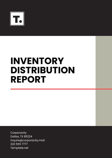 Free Inventory Distribution Report Template to Edit Online Free Inventory Distribution Report Template to Edit Online