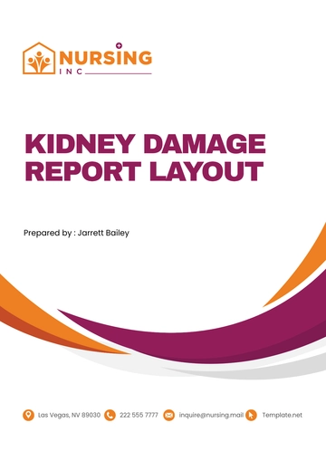 Free Kidney Damage Report Layout Template to Edit Online