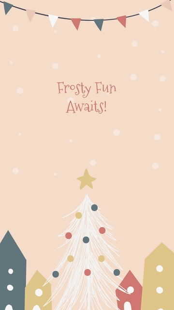 Free Pastel Christmas Wallpaper Template to Edit Online
