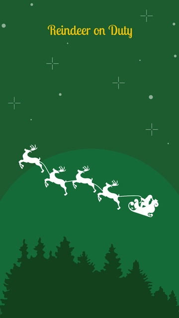 Free Christmas Lock Screen Wallpaper Template to Edit Online