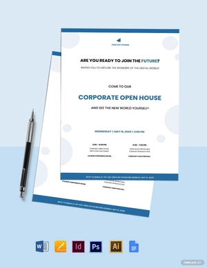 Creative IT Company Invitation Template
