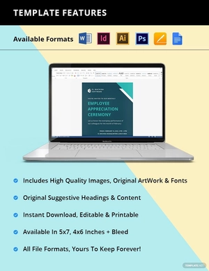 IT Employee Appreciation Invitation Template