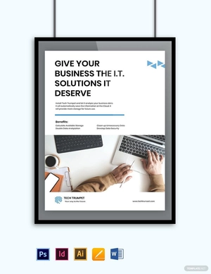 Simple IT Poster Template