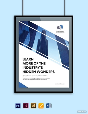 Modern IT & Software Poster Template