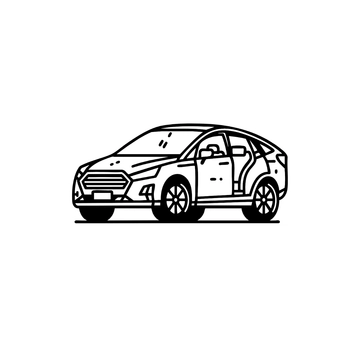 Free Outline Car Clipart to Edit Online