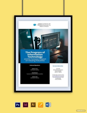IT Seminar Poster Template