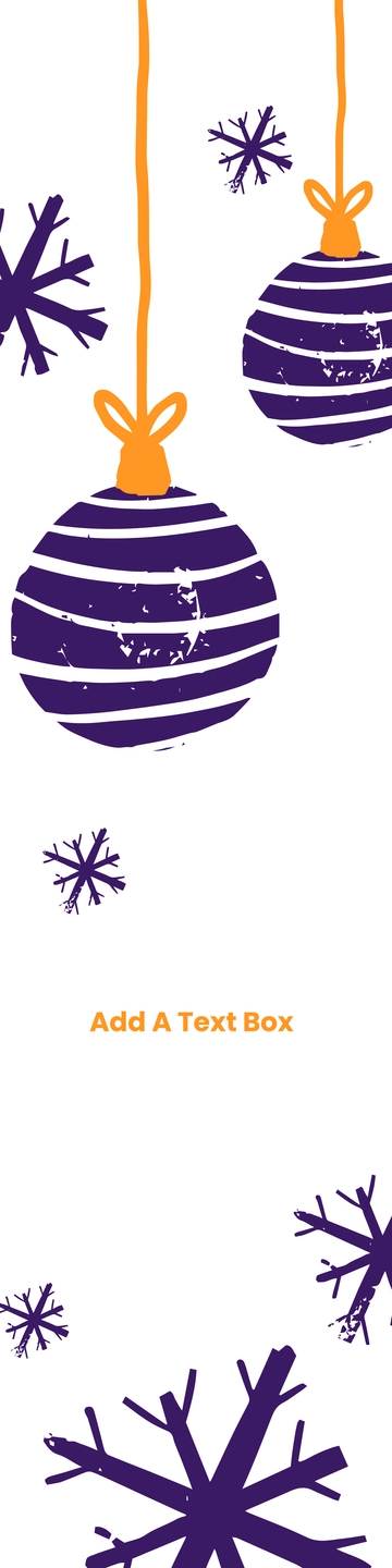 Free Holiday Bookmark Template to Edit Online
