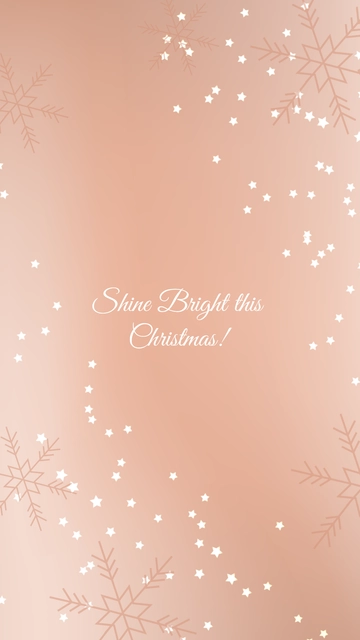 Free Glitter Christmas Wallpaper Template to Edit Online