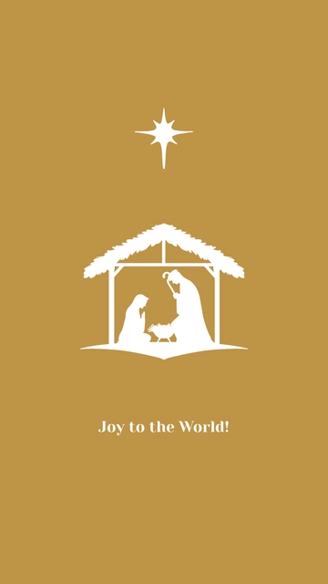 Free Religious Christmas Wallpaper Template to Edit Online