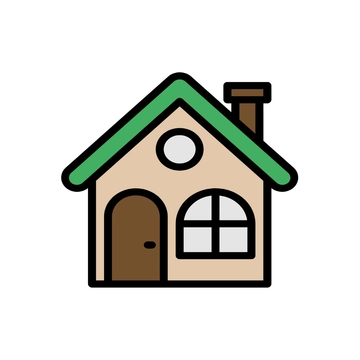 Free Simple House Clipart to Edit Online