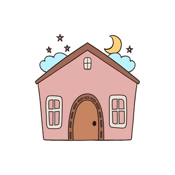 Free Cartoon House Clipart to Edit Online