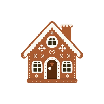 Free Gingerbread House Clipart to Edit Online