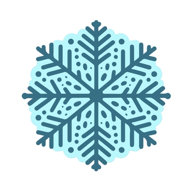 Free Christmas Snowflake Clipart Template to Edit Online