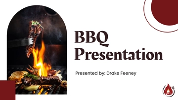 Free BBQ Presentation Template to Edit Online