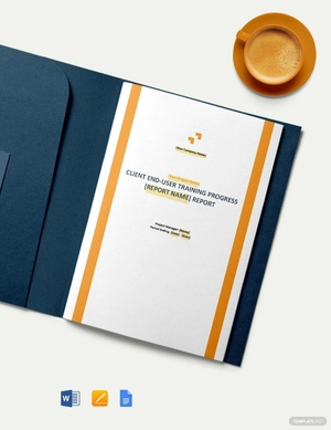 Client Progress Report Template